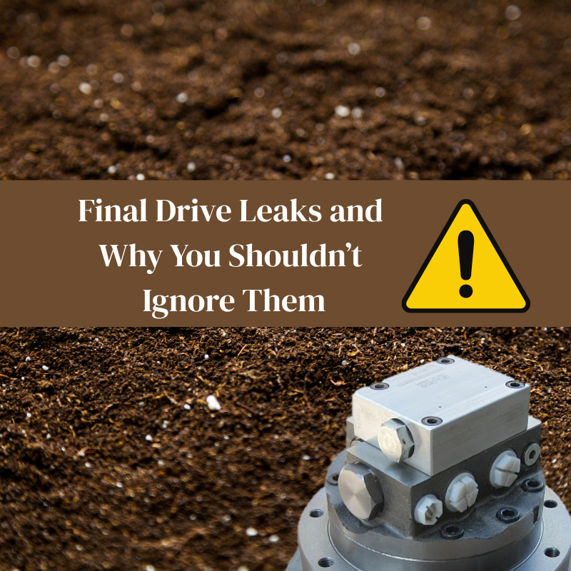 Final Drive Leaks and Why You Shouldn’t Ignore Them